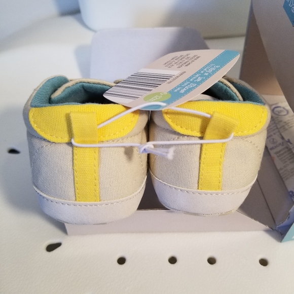 Baby Boy Shoes - Lily & Dan Baby's 1st Blue Shoes size 6-12 m - Picture 3 of 7